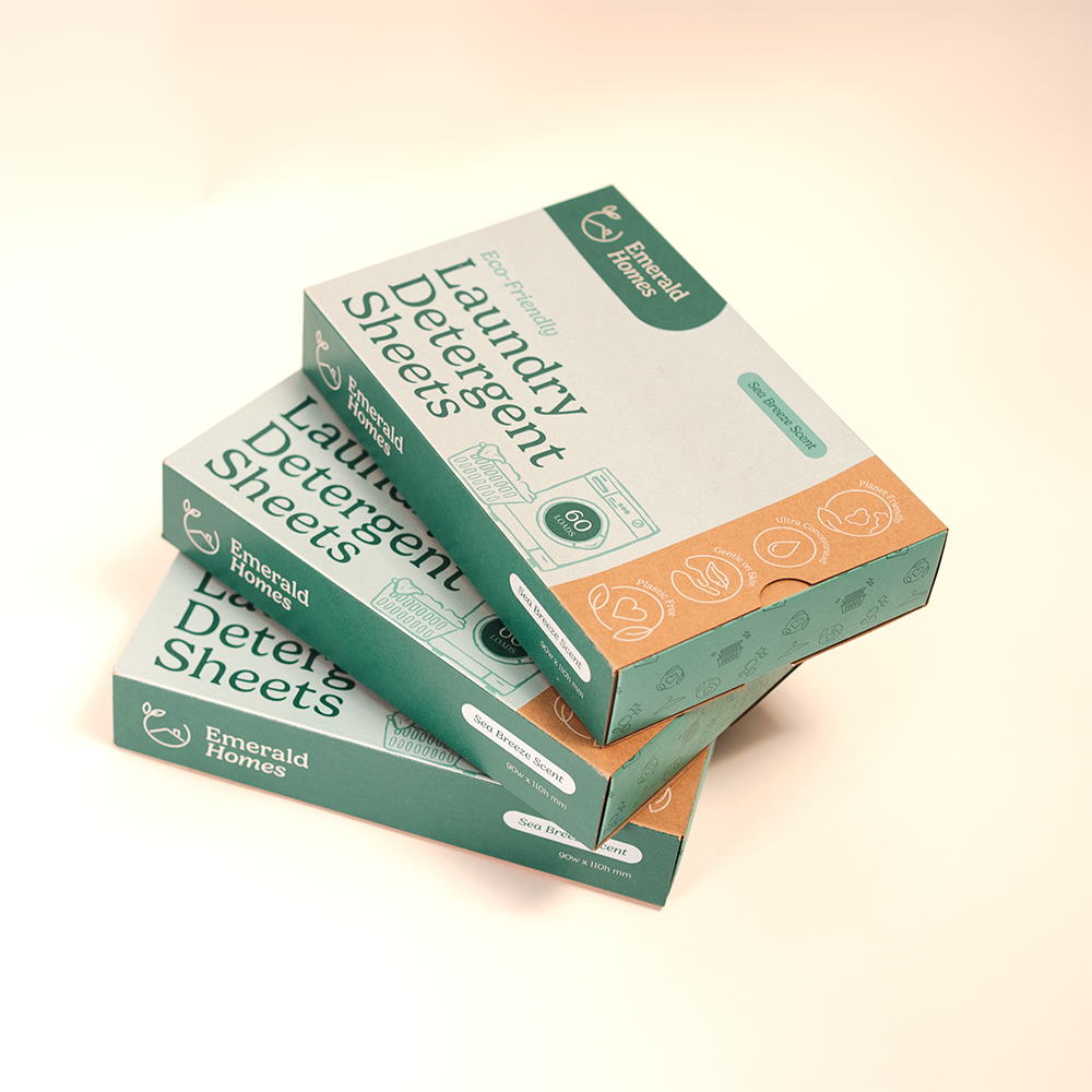 Emerald Homes™ Laundry Detergent Non Bio x 60 Sheets