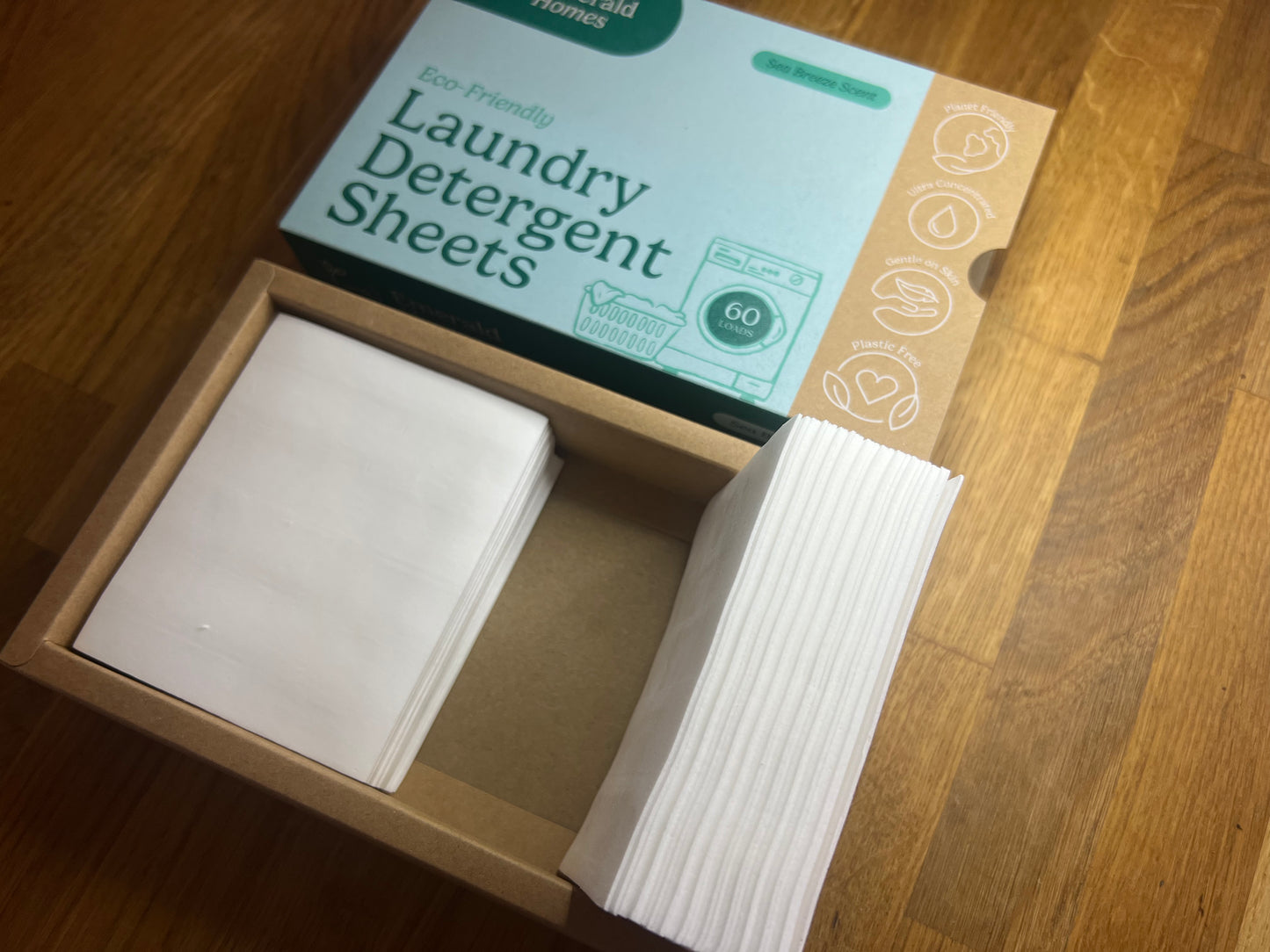 Emerald Homes™ Laundry Detergent Non Bio x 60 Sheets