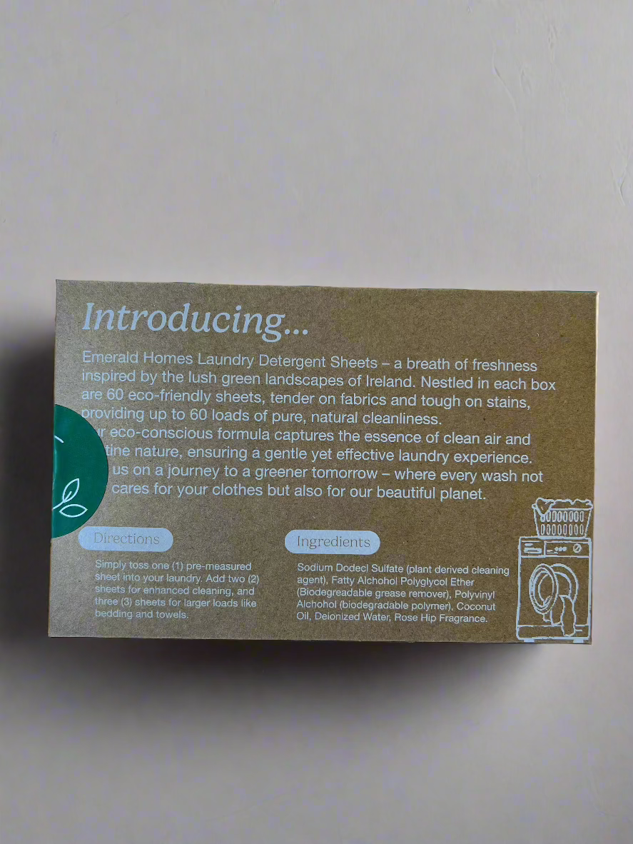 Non-Bio Eco Laundry Detergent Sheet