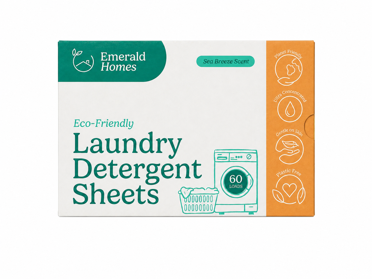 Emerald Laundry Detergent Sheets