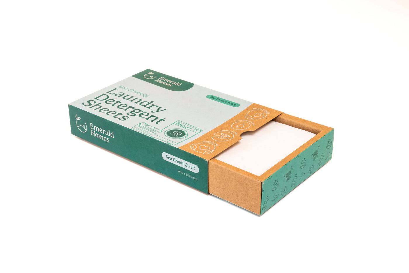 Emerald Laundry Detergent Sheets